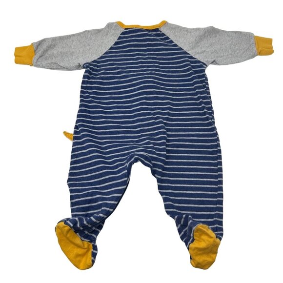 Baby Boy's - 3 Sleepers  in Navy & White with Colorful Designs - Size 0-3 Month - Picture 5 of 9